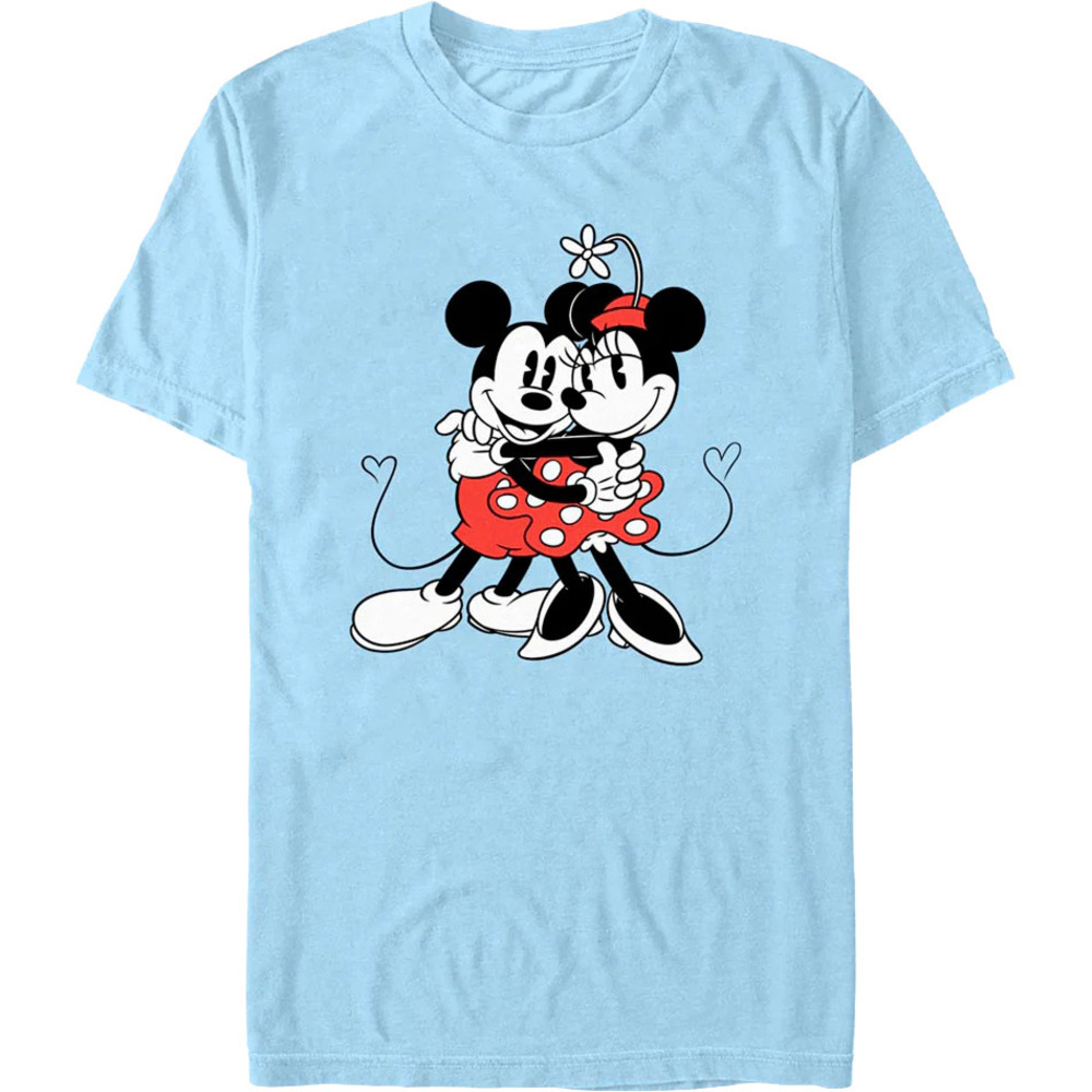 Mickey And Minnie Hugging Disney Tshirt